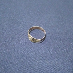 ANILLO DE GRADUACIÓN ORO 10 K 1,00 GRMS (SEMINUEVO)