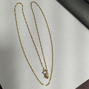 CADENA ORO 14 K 1.2 GRMS (SEMINUEVO)