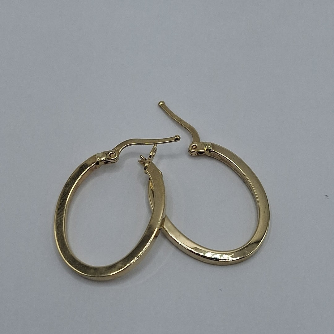 ARRACADAS PAR ORO 14 K 1.6 GRMS (SEMINUEVO)
