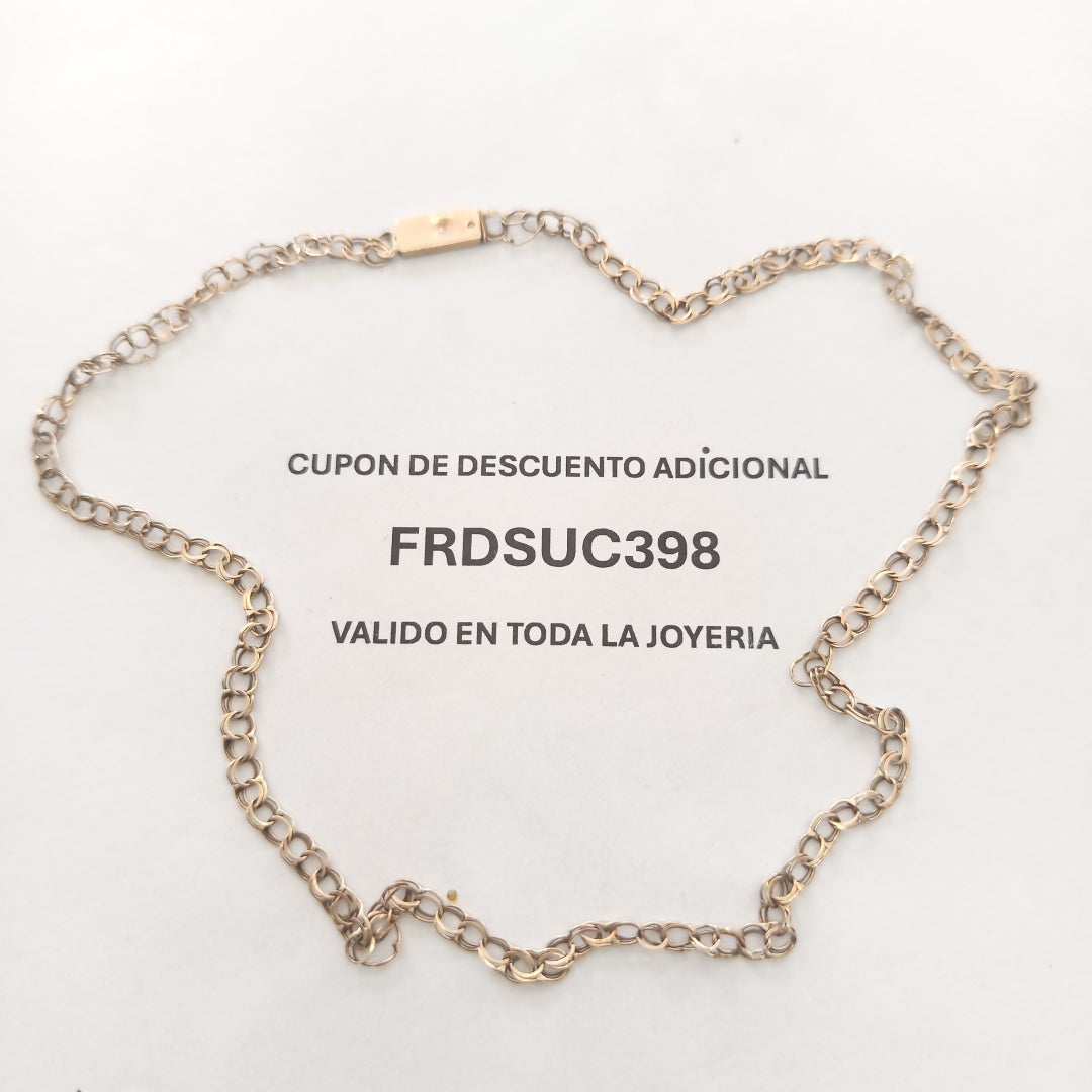 CADENA ORO 10 K 3,20 GRMS (SEMINUEVO)