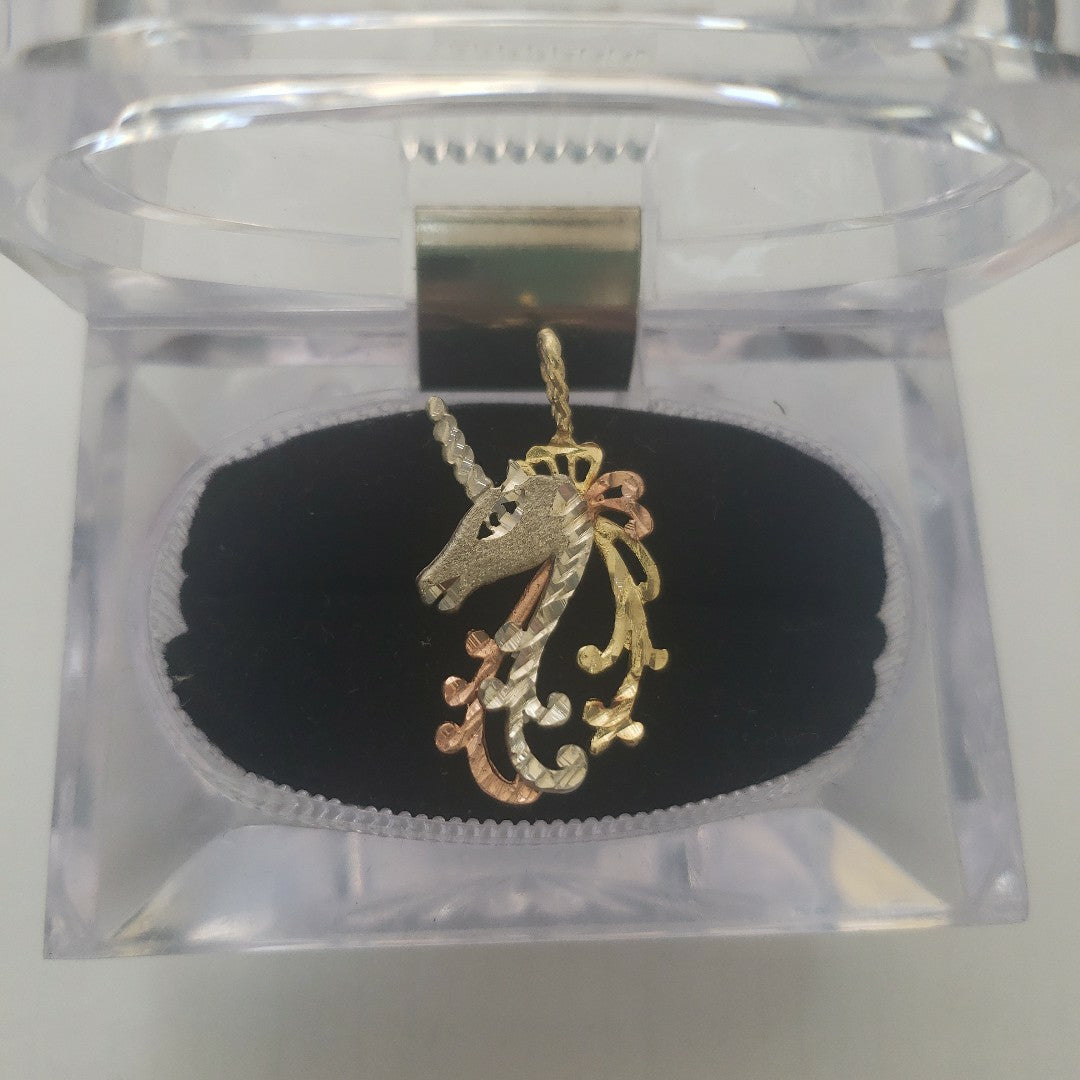 DIJE ORO,ORO COMBINADO 14 K 2,00 GRMS (SEMINUEVO)