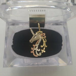 DIJE ORO,ORO COMBINADO 14 K 2,00 GRMS (SEMINUEVO)