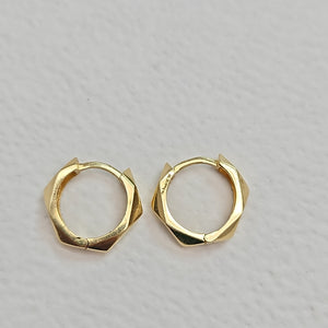 ARRACADAS PAR ORO 14 K 2 GRMS (SEMINUEVO)