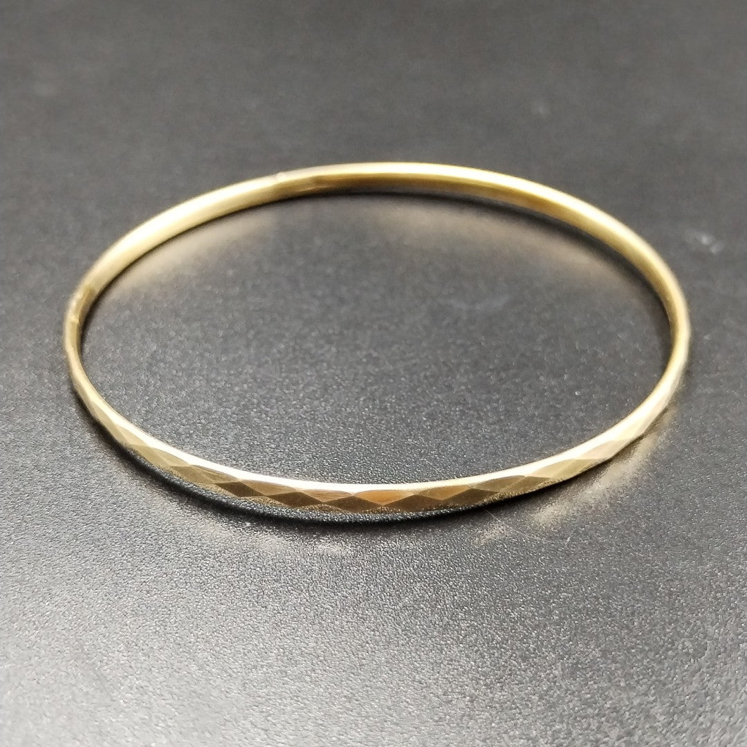 PULSERA RIGIDA ORO 14 K 4,30 GRMS (SEMINUEVO)