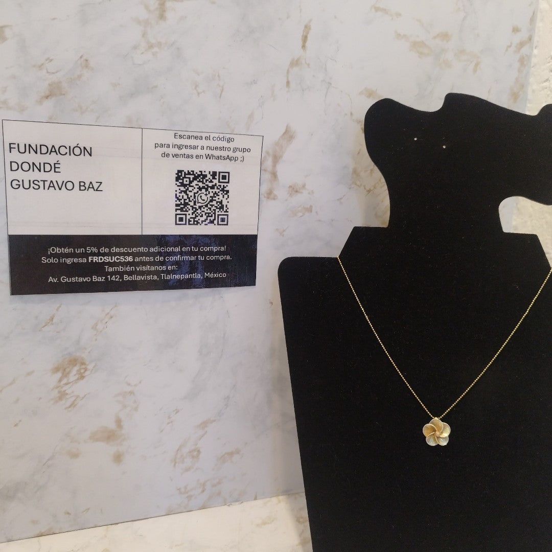 CADENA, DIJE ORO 14 K 3.2 GRMS (SEMINUEVO)