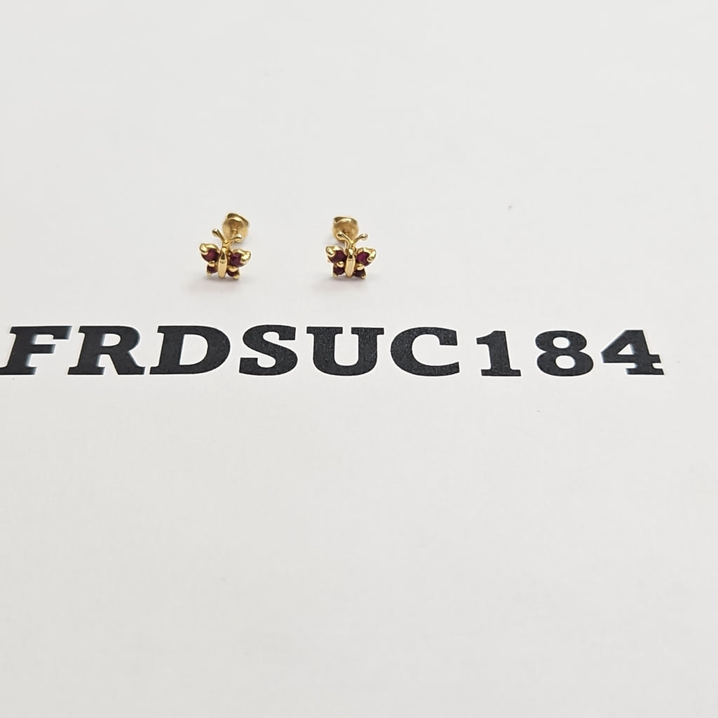 BROQUELES PAR ORO 14 K 0,60 GRMS (SEMINUEVO)
