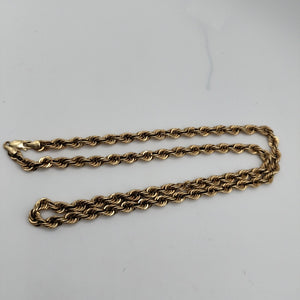CADENA ORO 14 K 17,40 GRMS (SEMINUEVO)