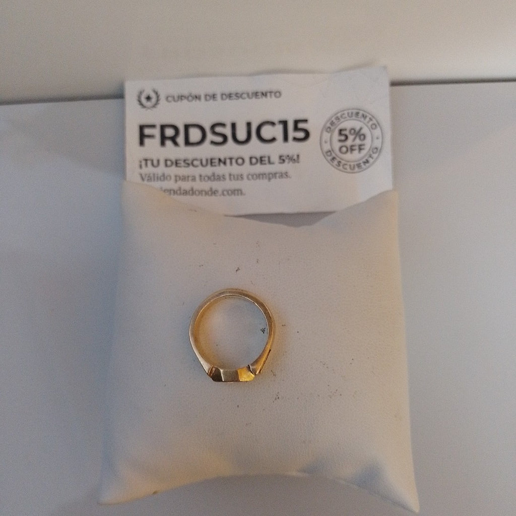 ANILLO DE GRADUACIÓN ORO 10 K 6 GRMS (SEMINUEVO)