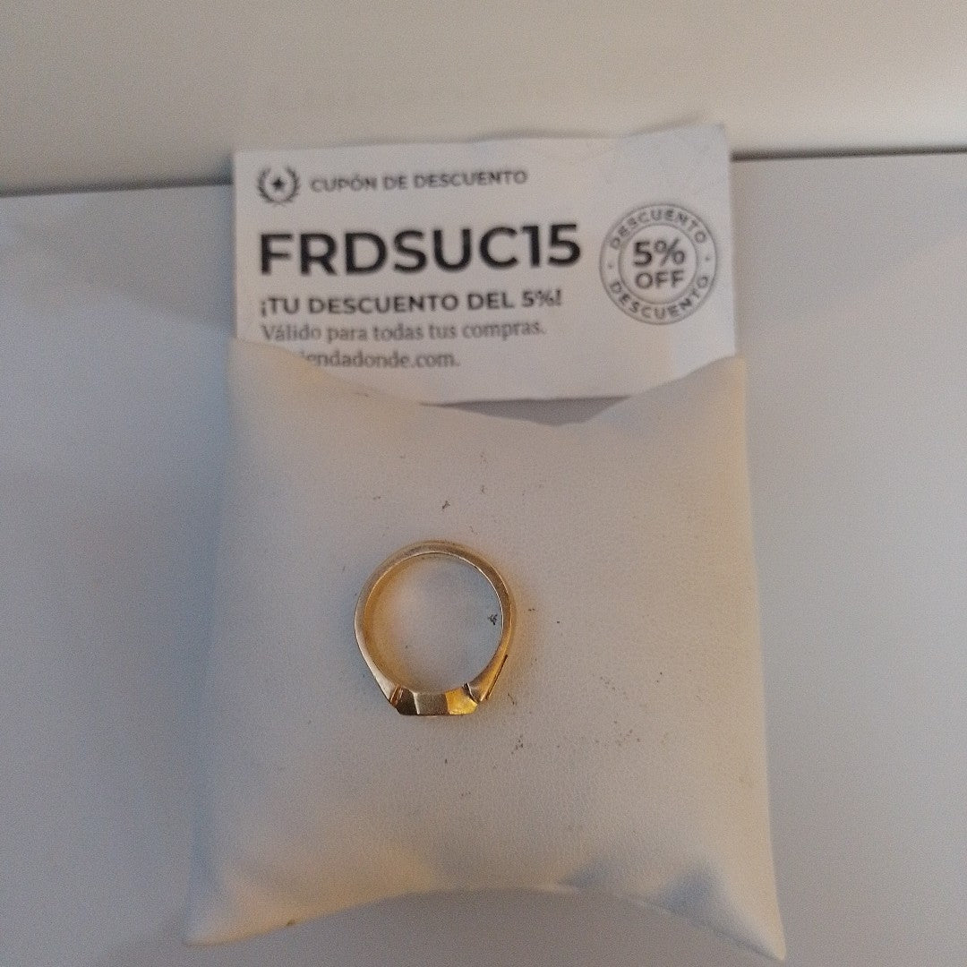 ANILLO DE GRADUACIÓN ORO 10 K 6 GRMS (SEMINUEVO)