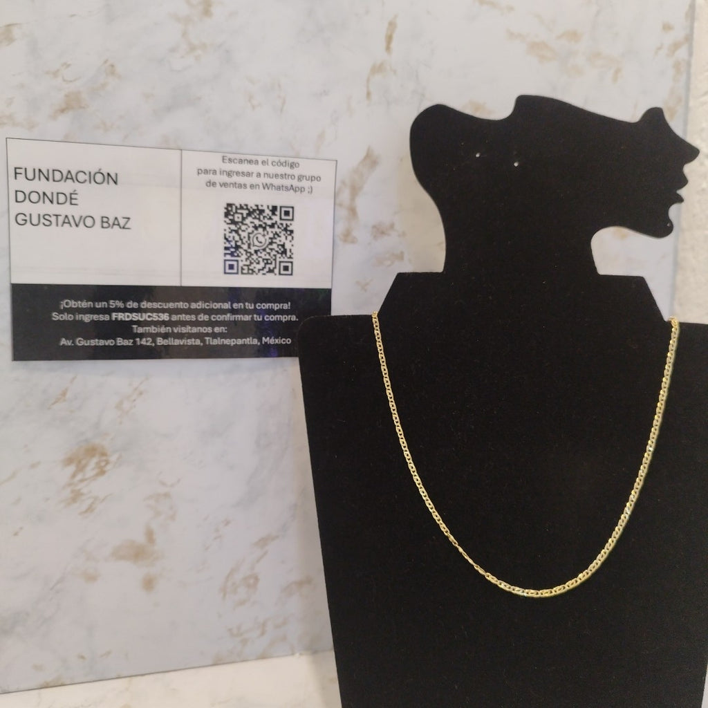 CADENA ORO 14 K 3.3 GRMS (SEMINUEVO)