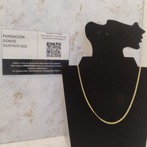 CADENA ORO 14 K 3.3 GRMS (SEMINUEVO)
