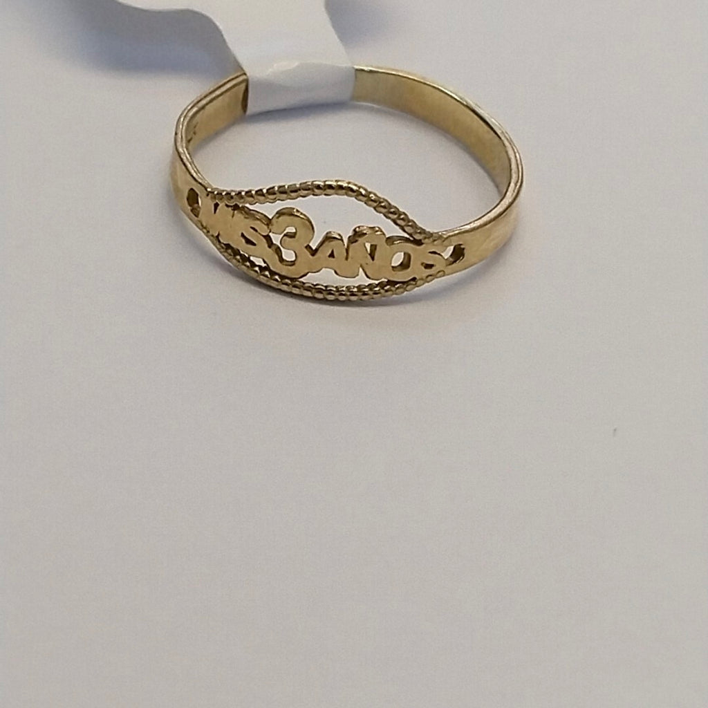 ANILLITO ORO 10 K 0.6 GRMS (SEMINUEVO)