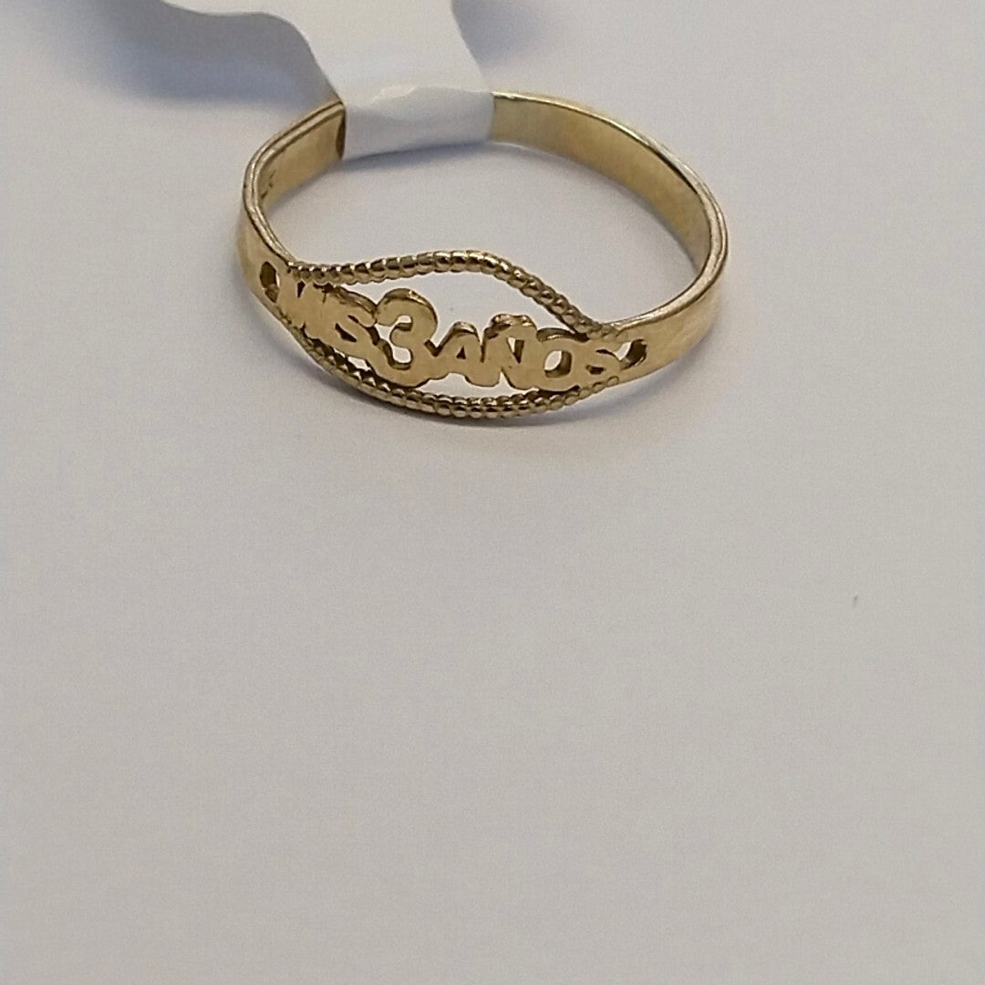 ANILLITO ORO 10 K 0.6 GRMS (SEMINUEVO)