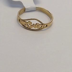 ANILLITO ORO 10 K 0.6 GRMS (SEMINUEVO)