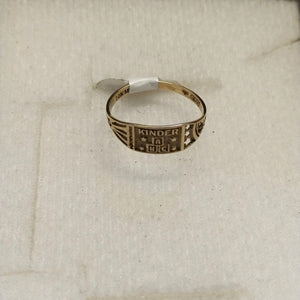 ANILLITO ORO 10 K 0.5 GRMS (SEMINUEVO)