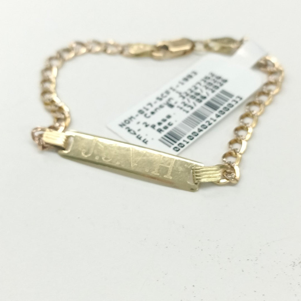 ESCLAVA ORO 14 K 2,80 GRMS (SEMINUEVO)