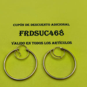 ARRACADAS PAR ORO 10 K 6.1 GRMS (SEMINUEVO)