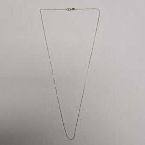 CADENA ORO 14 K 0.8 GRMS (SEMINUEVO)