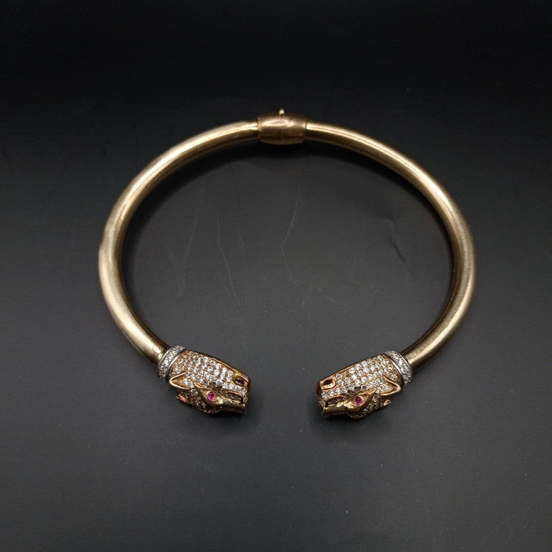 PULSERA RIGIDA ORO 14 K 10.9 GRMS (SEMINUEVO)