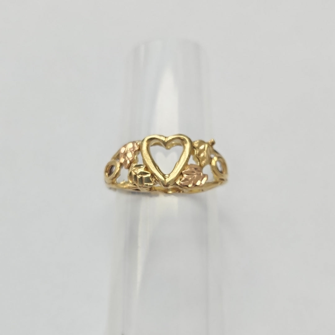 ANILLITO ORO COMBINADO 14 K 2.6 GRMS (SEMINUEVO)