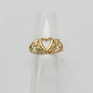 ANILLITO ORO COMBINADO 14 K 2.6 GRMS (SEMINUEVO)