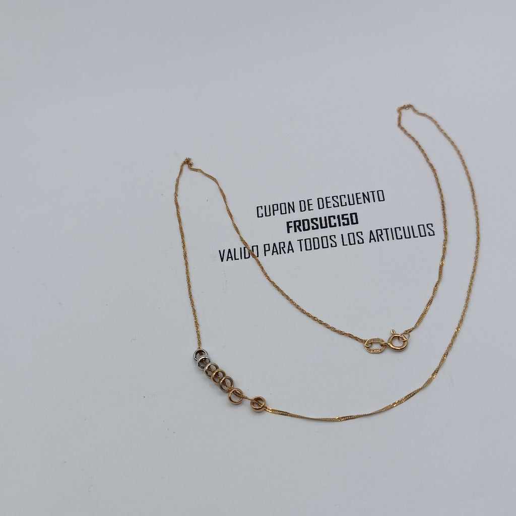 CADENA ORO 14 K 1,00 GRMS (SEMINUEVO)