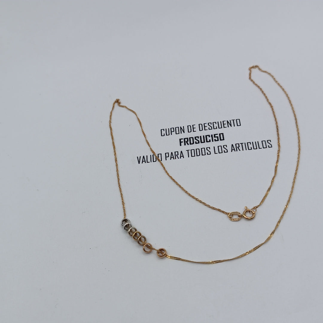 CADENA ORO 14 K 1,00 GRMS (SEMINUEVO)