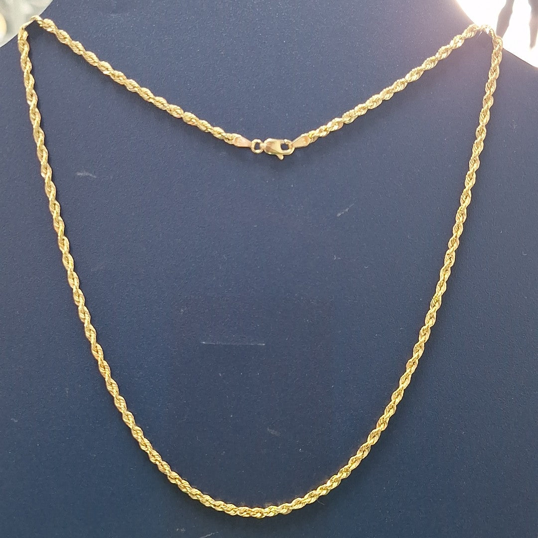 CADENA ORO 14 K 3,10 GRMS (SEMINUEVO)