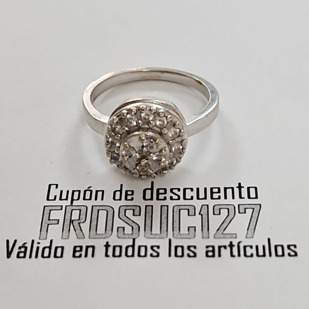 ANILLITO ORO BLANCO 14 K 4.9 GRMS (SEMINUEVO)