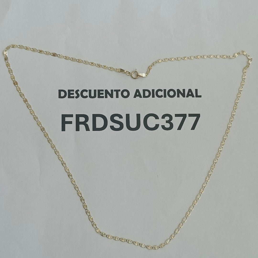 CADENA ORO 10 K 2.6 GRMS (SEMINUEVO)