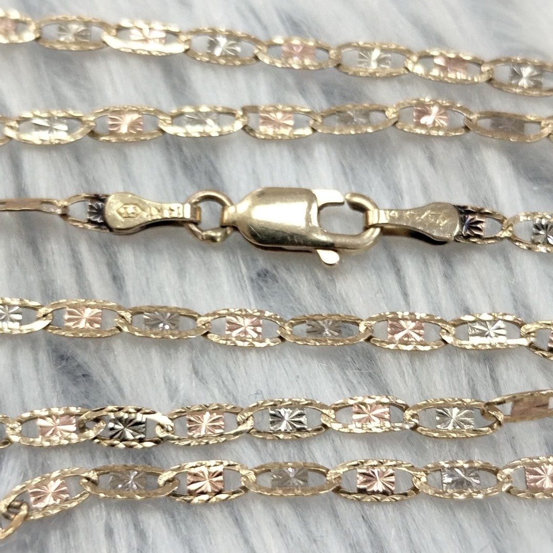 CADENA ORO 14 K 3.5 GRMS (SEMINUEVO)