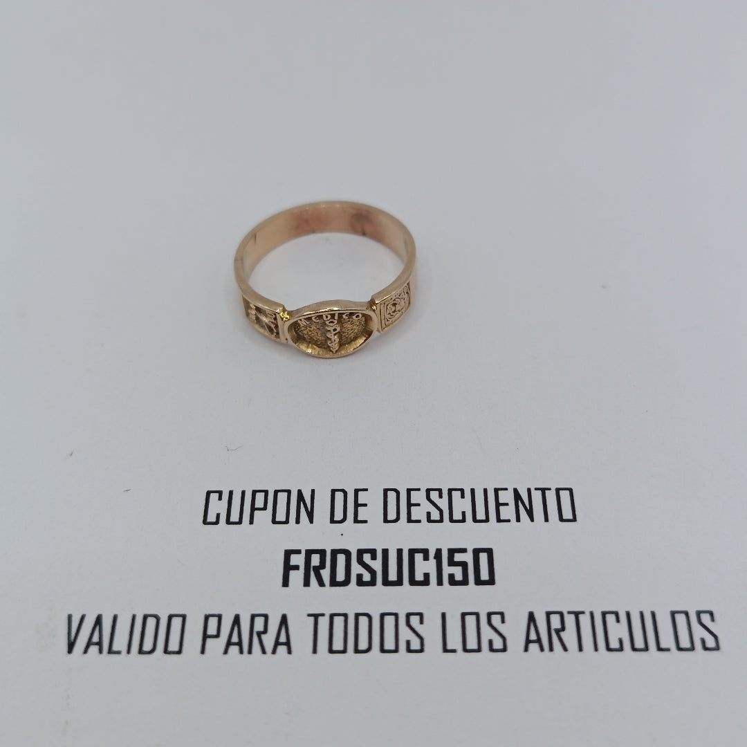 ANILLO ORO 10 K 3,20 GRMS (SEMINUEVO)