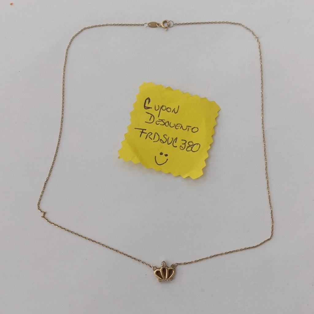 CADENA, DIJE ORO 14 K 2.2 GRMS (SEMINUEVO)
