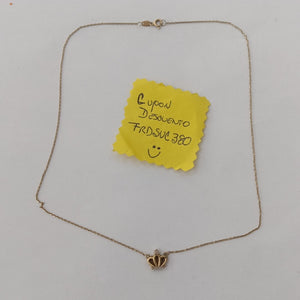 CADENA, DIJE ORO 14 K 2.2 GRMS (SEMINUEVO)