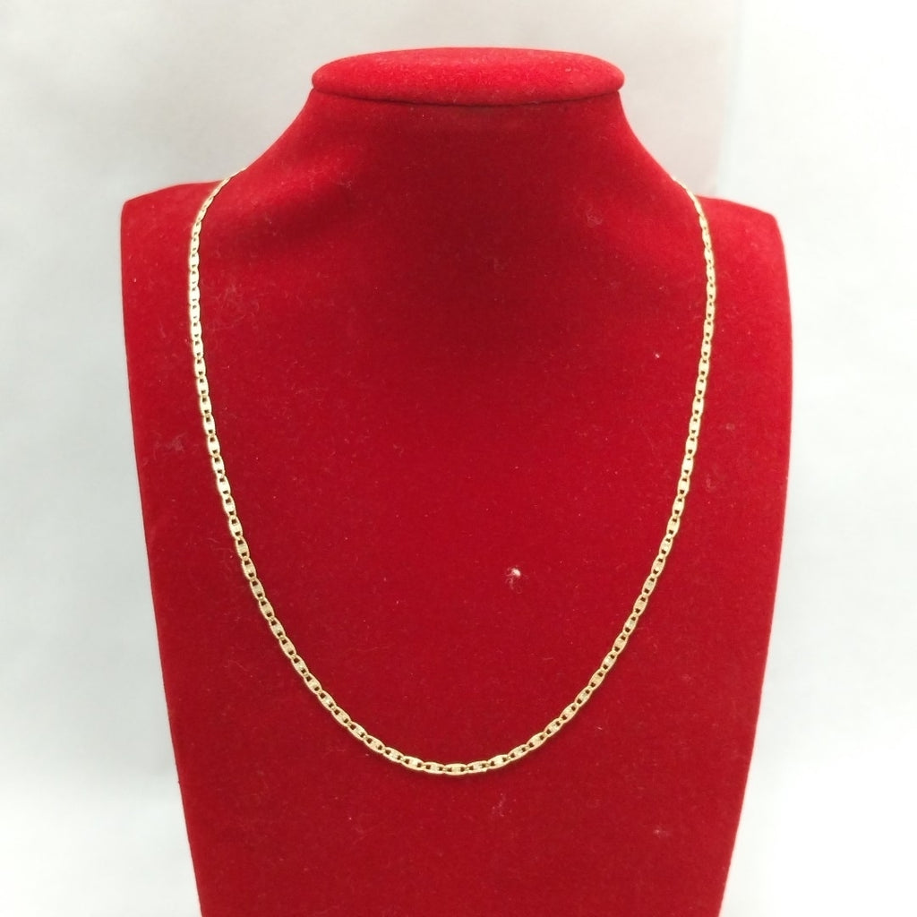 CADENA ORO, ORO COMBINADO 14 K 2.4 GRMS (SEMINUEVO)