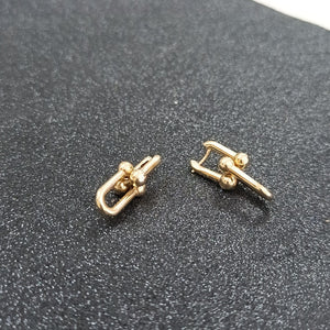 ARETES PAR ORO 14 K 9.4 GRMS (SEMINUEVO)