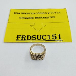 ANILLO ORO 14 K 9.4 GRMS (SEMINUEVO)