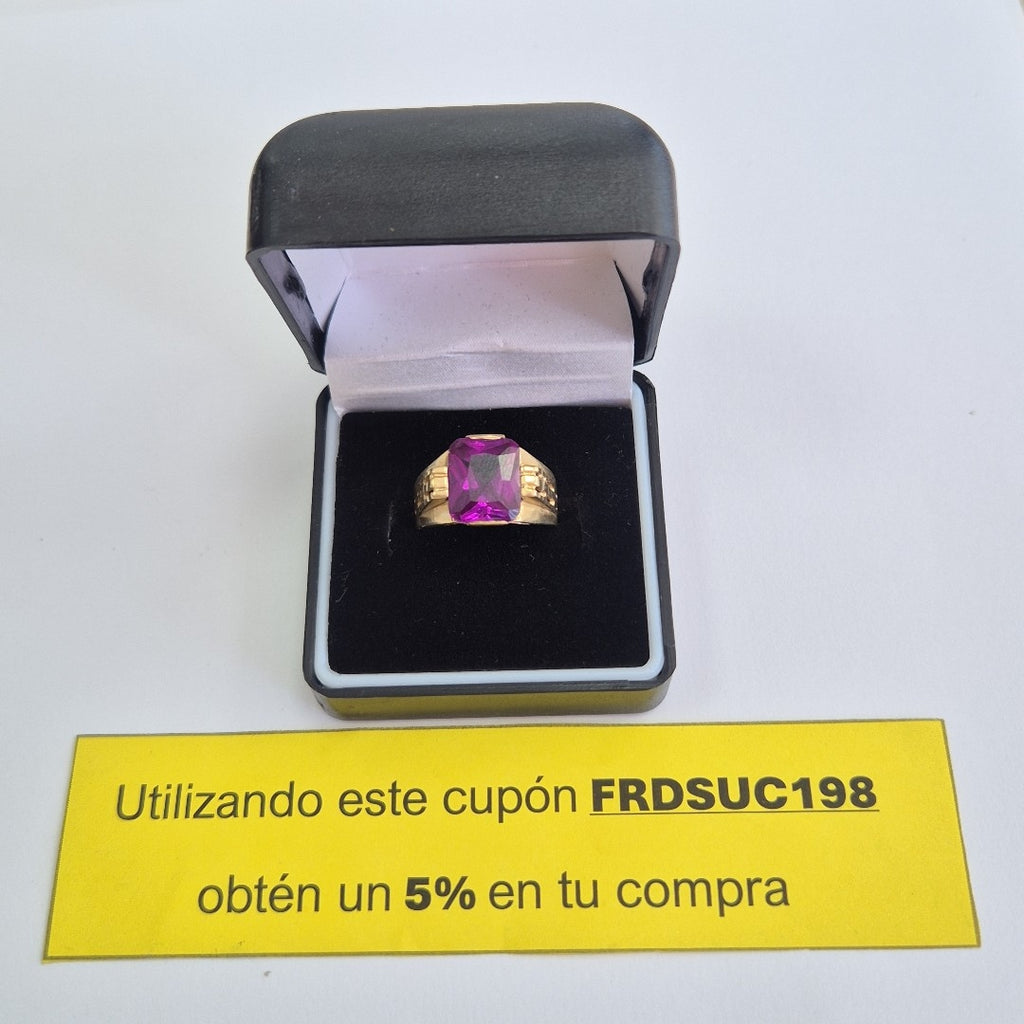 ANILLO ORO 10 K 5,70 GRMS (SEMINUEVO)