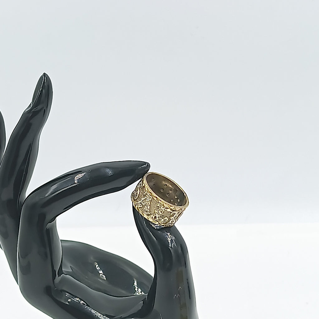 ANILLO ORO 10 K 6.5 GRMS (SEMINUEVO)