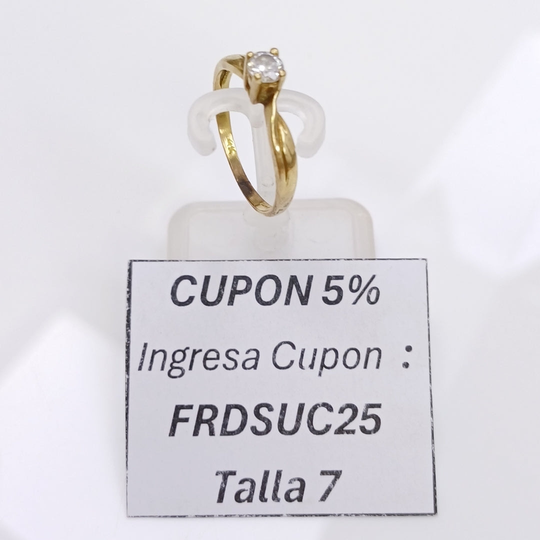 ANILLITO ORO 14 K 1.9 GRMS (SEMINUEVO)