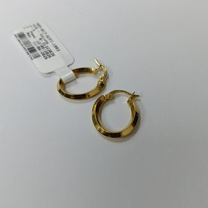 ARETES PAR, ARRACADAS PAR ORO 14 K 1.3 GRMS (SEMINUEVO)