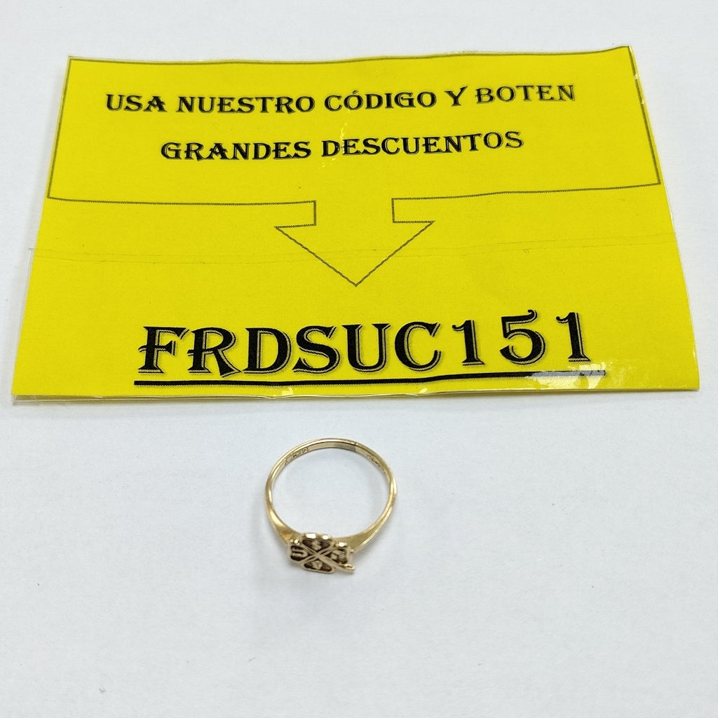 ANILLITO ORO 14 K 1.3 GRMS (SEMINUEVO)