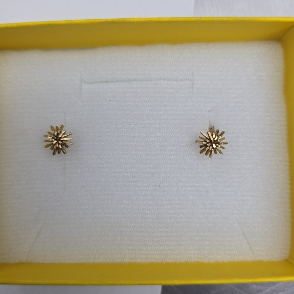 ARETES PAR ORO 14 K 1,10 GRMS (SEMINUEVO)