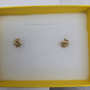 ARETES PAR ORO 14 K 1,10 GRMS (SEMINUEVO)