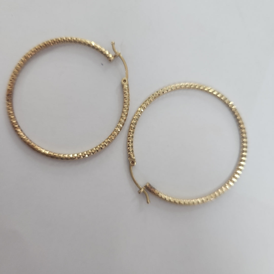 ARRACADAS PAR ORO 14 K 3,70 GRMS (SEMINUEVO)