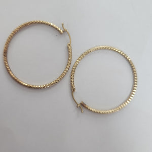 ARRACADAS PAR ORO 14 K 3,70 GRMS (SEMINUEVO)