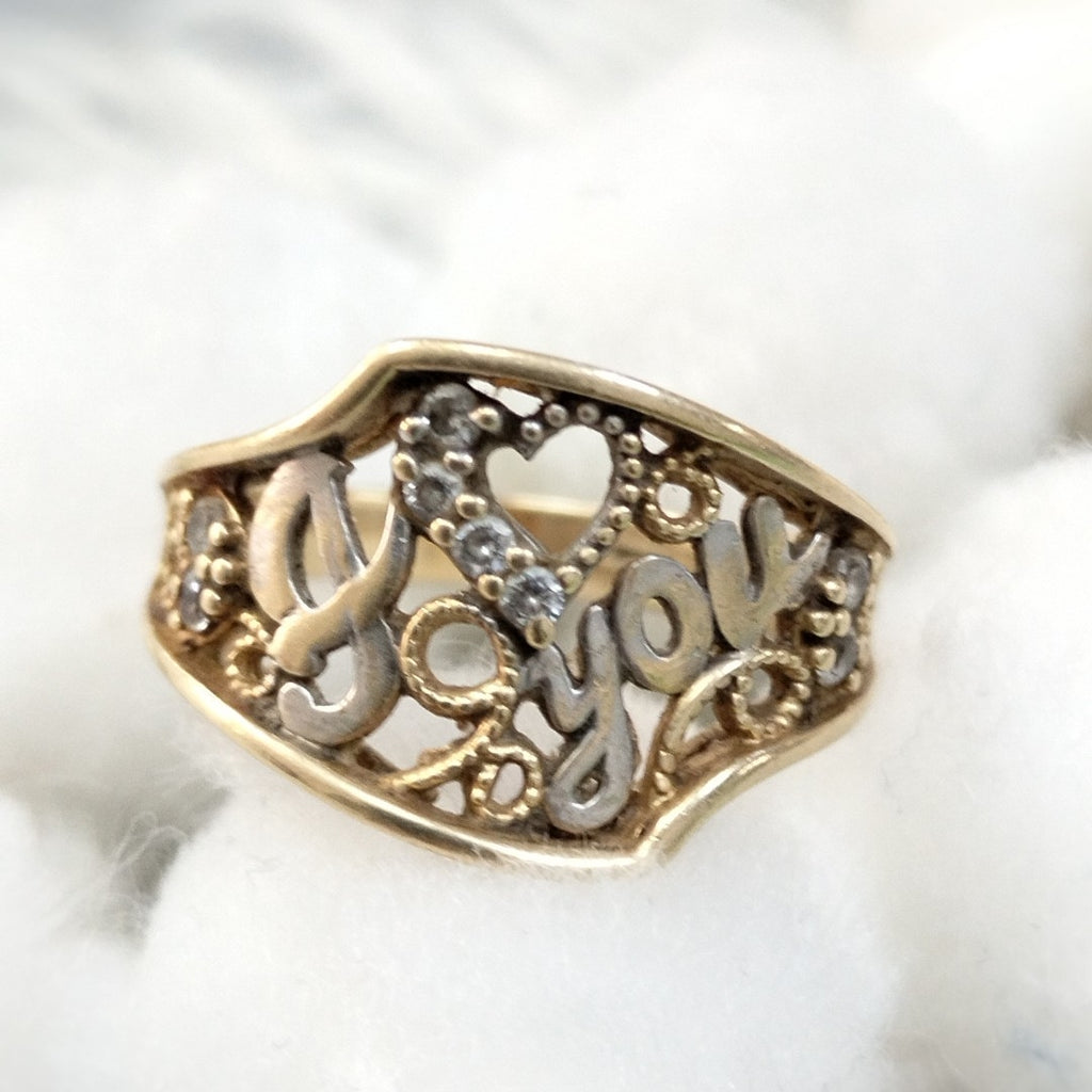 ANILLO ORO 14 K 4 GRMS (SEMINUEVO)