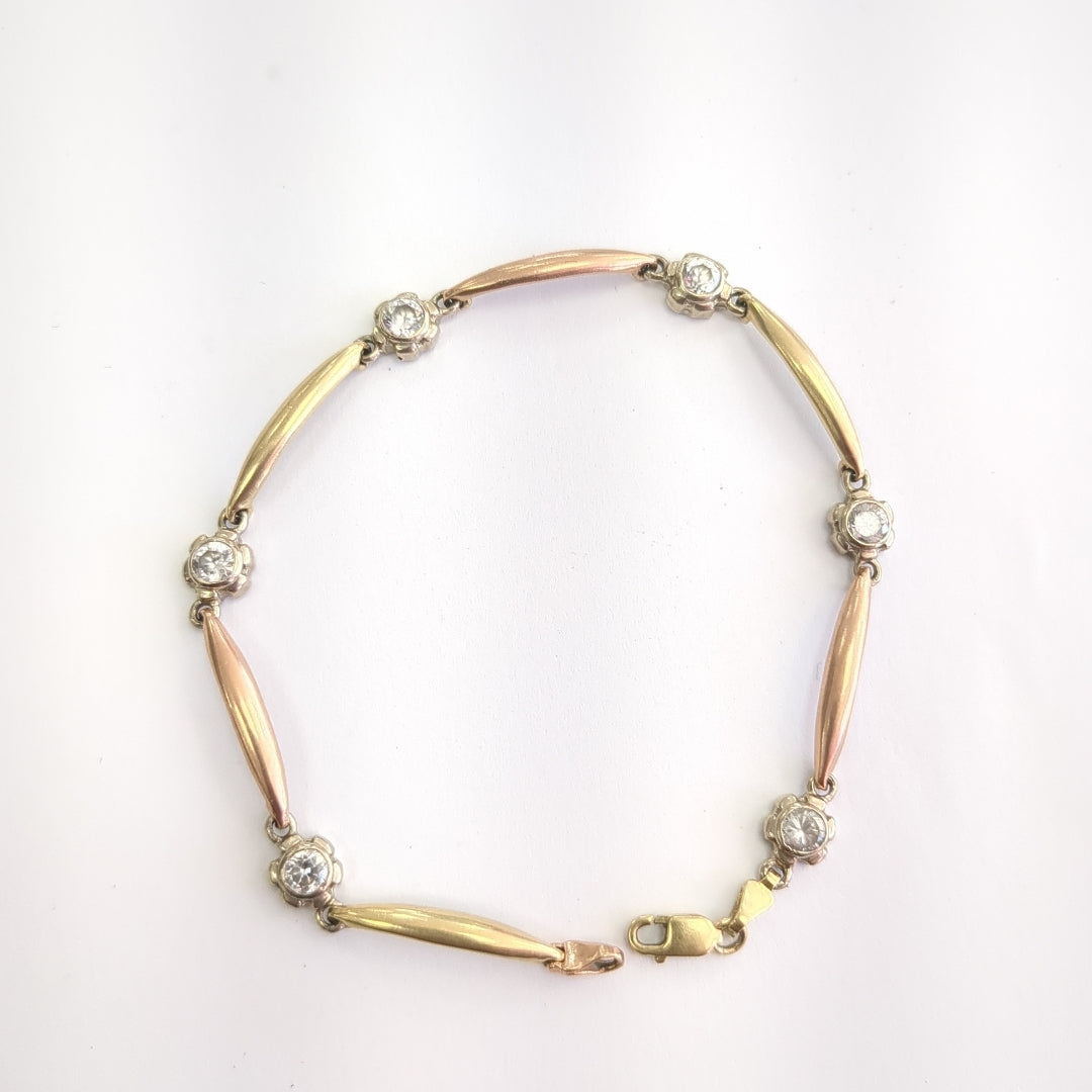 PULSERA ORO 14 K 6,70 GRMS (SEMINUEVO)