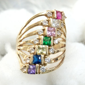 ANILLO ORO 14 K 6 GRMS (SEMINUEVO)
