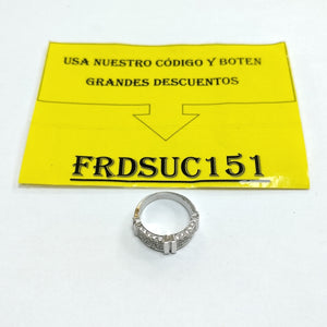 ANILLITO ORO BLANCO 16K 6.8 GRMS (SEMINUEVO)